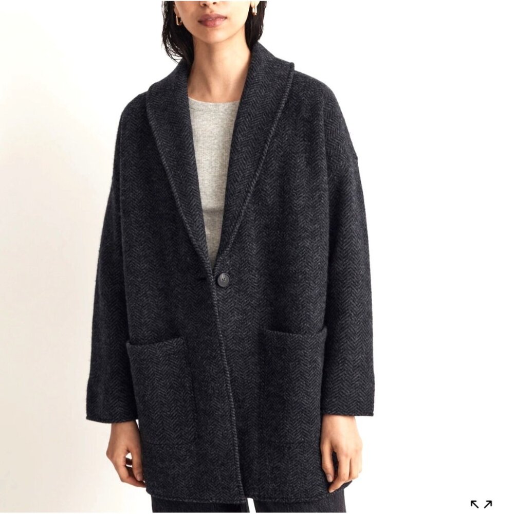 Madewell Charcoal Gray Women's Coat